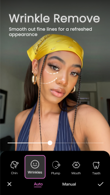 Screenshot of the application BeautyCam-AI Photo Editor - #4
