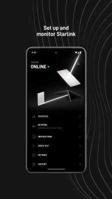 Screenshot of the application Starlink - #1