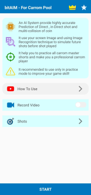 Screenshot of the application bitAIM - #2