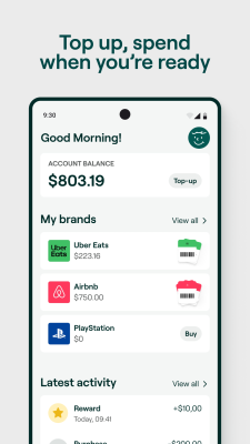 Screenshot of the application Bitrefill - #4