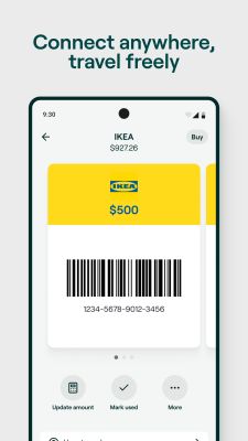 Screenshot of the application Bitrefill - #5