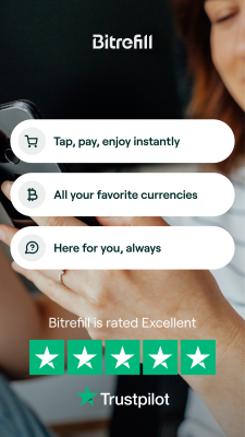 Screenshot of the application Bitrefill - #6