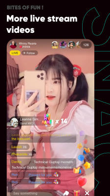 Screenshot of the application SnackVideo - #6