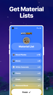 Screenshot of the application HypeCraft - #3