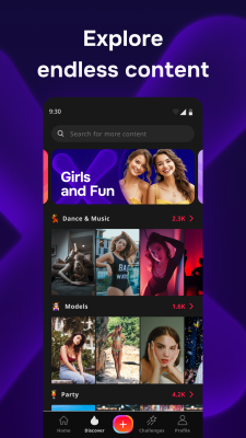 Screenshot of the application VotTak - #1