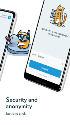 Screenshot of the application hidemy.name VPN - #2