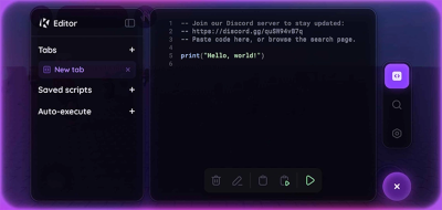 Screenshot of the application Krnl - #1