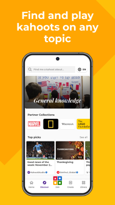 Screenshot of the application Kahoot! - #3