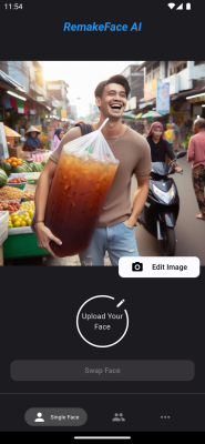 Screenshot of the application RemakeFace - #2