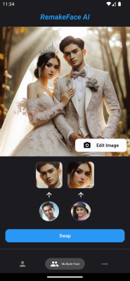 Screenshot of the application RemakeFace - #4