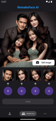 Screenshot of the application RemakeFace - #9