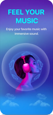 Screenshot of the application Boom: Bass Booster & Equalizer - #1