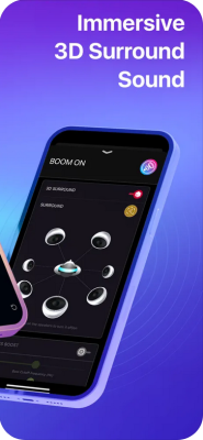 Screenshot of the application Boom: Bass Booster & Equalizer - #3