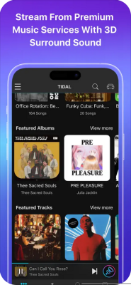 Screenshot of the application Boom: Bass Booster & Equalizer - #6
