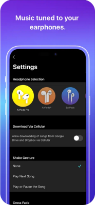 Screenshot of the application Boom: Bass Booster & Equalizer - #8