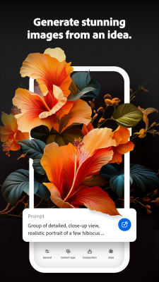 Screenshot of the application Adobe Firefly - #2