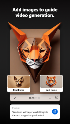Screenshot of the application Adobe Firefly - #5