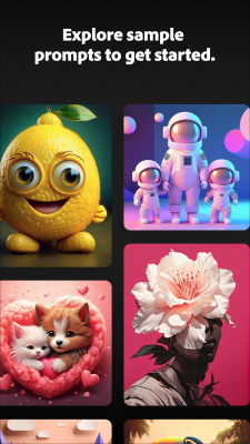 Screenshot of the application Adobe Firefly - #7
