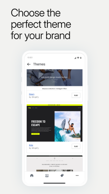 Screenshot of the application Shopify - #8