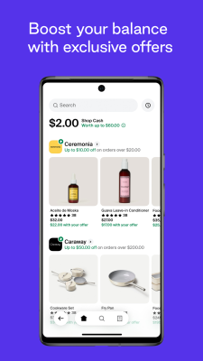 Screenshot of the application Shop - #4