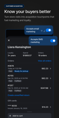 Screenshot of the application Shopify Point of Sale (POS) - #5
