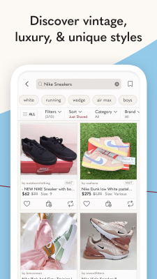 Screenshot of the application Poshmark - #4