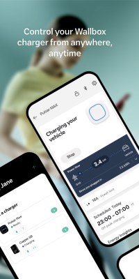 Screenshot of the application Wallbox - #1