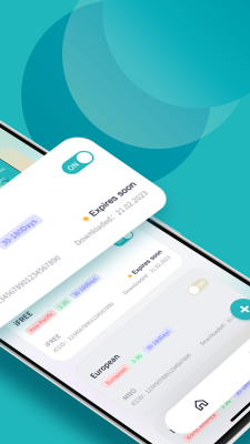 Screenshot of the application 5ber.eSIM - #2