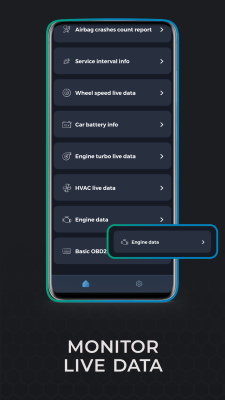 Screenshot of the application Carista OBD2 - #5