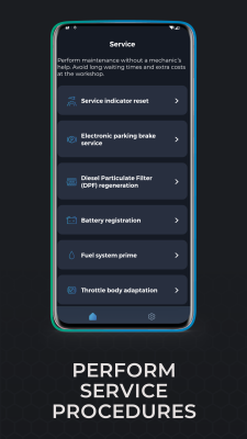 Screenshot of the application Carista OBD2 - #6