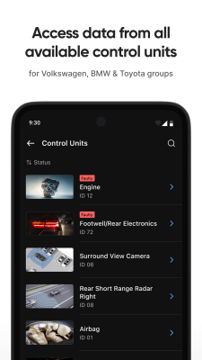 Screenshot of the application OBDeleven - #3