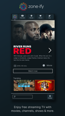 Screenshot of the application zone·ify - #1