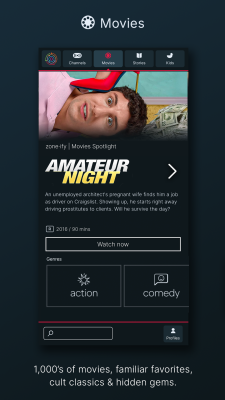 Screenshot of the application zone·ify - #3
