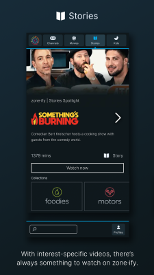 Screenshot of the application zone·ify - #4