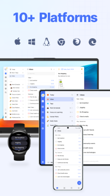 Screenshot of the application TickTick - #8