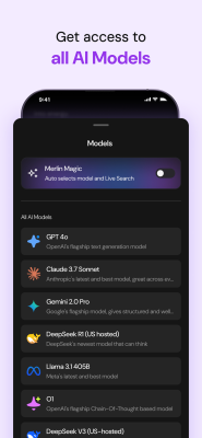 Screenshot of the application Merlin AI - #2