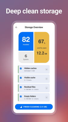 Screenshot of the application CCleaner for Android - #3