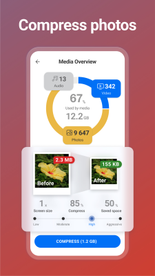 Screenshot of the application CCleaner for Android - #4
