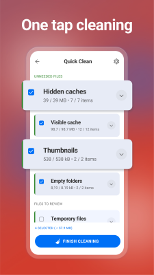 Screenshot of the application CCleaner for Android - #5