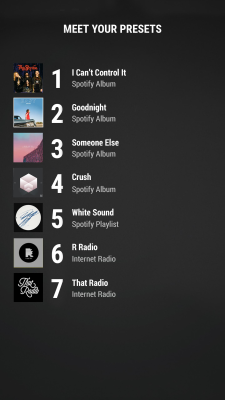 Screenshot of the application Marshall Multi-Room - #2