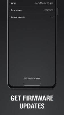 Screenshot of the application Marshall Bluetooth - #7