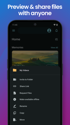Screenshot of the application pCloud - #6