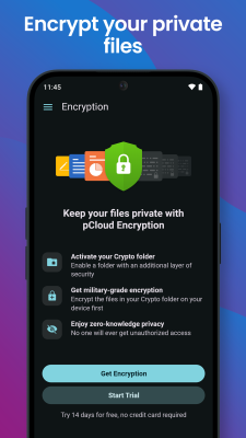 Screenshot of the application pCloud - #7