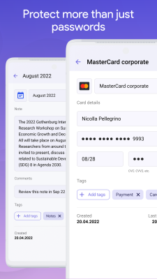 Screenshot of the application pCloud Pass - #2