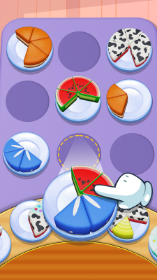 Screenshot of the application Cake Sort - #2