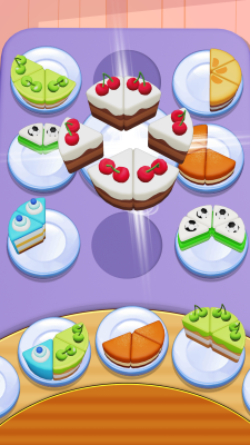 Screenshot of the application Cake Sort - #4