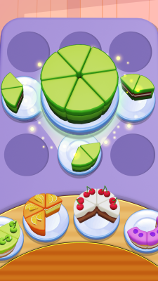 Screenshot of the application Cake Sort - #5