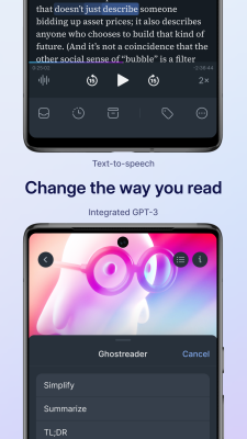 Screenshot of the application Readwise Reader - #4