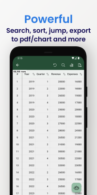 Screenshot of the application Smart CSV - #2