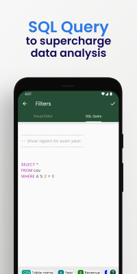 Screenshot of the application Smart CSV - #5